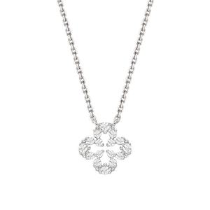 [제이에스티나] LALA J 클로버 목걸이 (JJLJNQ6B1301SW420)