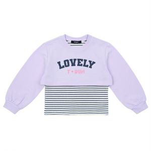 [티파니(백)]연보라 레이어드 티(T51KCT010)