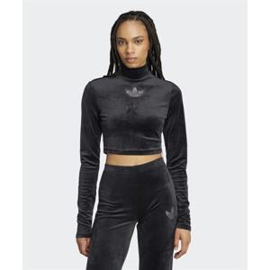 아디다스 라인스톤 벨벳 긴팔 크롭탑- 블랙 IW5674 249230