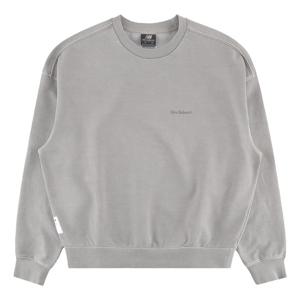 뉴발란스 UNI Ndurance 레터링 워시드 논기모 맨투맨 NBNCG11233 A2