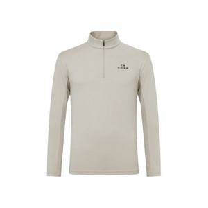 아이더 BASIC (베이직) 남성 긴팔 짚업 티셔츠_Light Beige DMU25207E1 283351