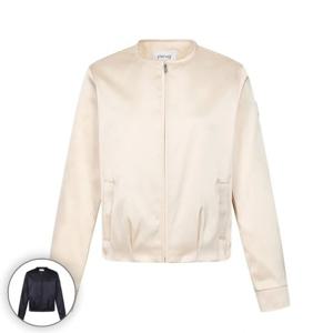 [핑] 여성 폴리 라운드 집업 점퍼 121E3JP183