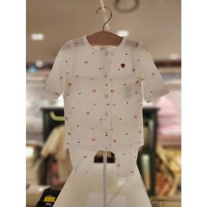 밍크뮤ch 쁘띠리본뱀부7부내의(출산신생아백일돌유아베이비) (3637005408)