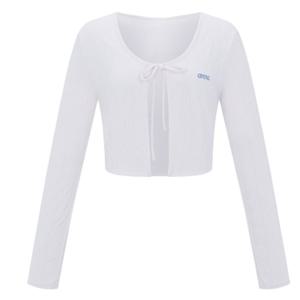 [아레나] 여성 셀리 가디건 비치용 커버업 A6SL1QR01WHT