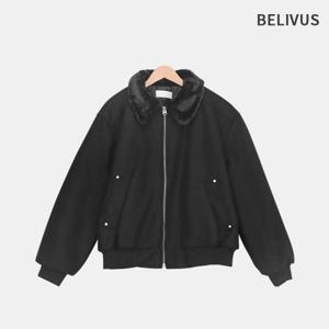 빌리버스 남자 퍼 카라 3온스 투웨이 블루종 BVC018