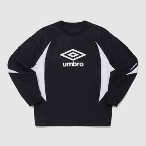 M 엄브로긴팔티 CQK UQ221SWT53-BLK 더블컷 긴팔 피스테 BLACK