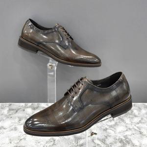 [탠디]남성 음각체크 정장 구두 Y3HS18GG080 C-1077 1SD JJ