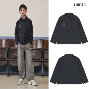 [블루테일]AAA1TS06CG차콜그레이 카라 티셔츠