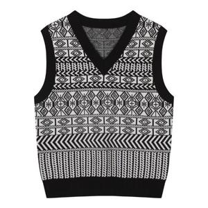 베스띠벨리 세이브존01 패턴브이넥니트조끼 BJVCX2967