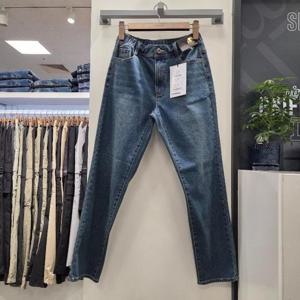 리트머스 HC12 기모 오픈 밴딩 크롭  데님 팬츠 LP9DU964-063