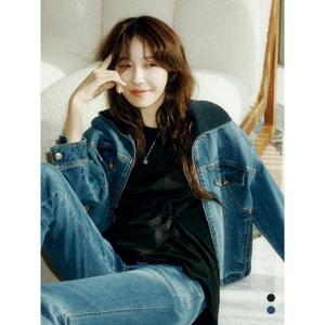 올리비아로렌 sh06 니트에리데님점퍼 VVBMJ5S2381