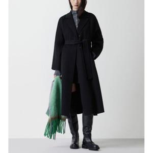 [쥬크]울 블렌디드 벨티드 플레어 코트 Z254MSG555