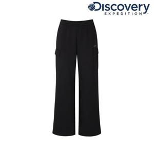 [디스커버리] 여성 테크 니트 트레이닝 카고 팬츠 DWTP42061-BKS