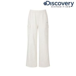 [디스커버리] 여성 테크 니트 트레이닝 카고 팬츠 DWTP42061-IVM
