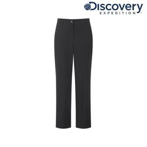 [디스커버리] 여성 코튼라이크 레귤러핏 팬츠 DWPT34061-BKS