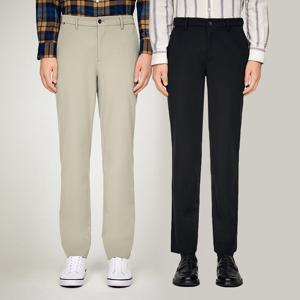 [공식][타미힐피거] 스트레이트 슬랙스 팬츠 2종 택1 (T12E7WPC791ML1)