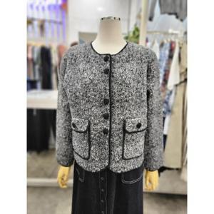 밸리걸 세이브존01 노카라 톤온톤 펄 니트 가디건 610860-1