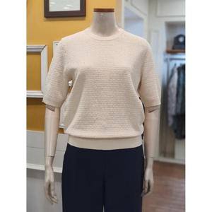 BCBG 세이브존01 렉 탱글 라운드 니트 B5A2K412A