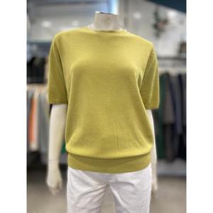 안지크 세이브존07 시보리 반팔 니트 AI1-KP512-0