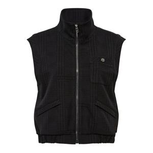 [와이드앵글] 여성 CO 엘레강스 자카드 하이넥 베스트 WWU25671Z1