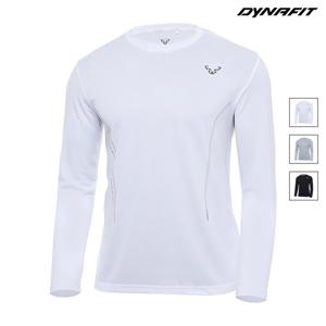 [다이나핏] (택가 99,000원) 화이트 남성 FIELD (필드) 2.0 긴팔티 YMP24247W2