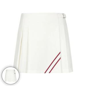 [핑] 여성 사선 포인트 버클 플리츠 큐롯 스커트 121E3PC152