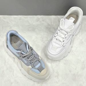 [탠디]여성 청키솔 스니커즈 X2HF50ZT19 LM-WHITE LM-SKYBLUE 4D