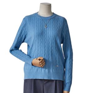 [포커스]꽈배기 심볼 니트 FS6A3KT3004