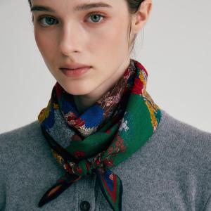 [닥스(스카프)]울실크 스카프 FKO040I