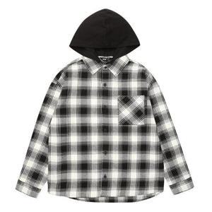 소이 HC14 블랙 체크 셔츠 22W5331