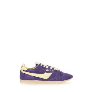 오트리 여성 퍼플 로우탑 스니커즈 WSLW_UB16