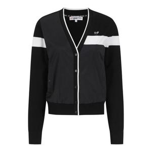 마스터바니  (421E1SD313) 여성 우븐 레이어 컬러라인 가디건