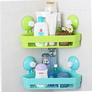 흡착식 다용도 코너 선반 화장실 욕실 수납 보관함