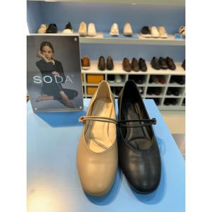 [소다]여성 4cm 메리제인 펌프스 FLF501_DG