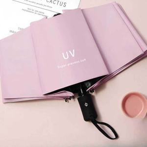 양산겸용 암막 자동 양우산 핑크 양산 우양산