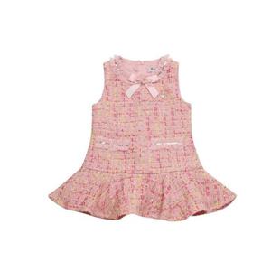 [프렌치캣(백)]PK 프릴 트위드점퍼스커트(Q51DCO110)