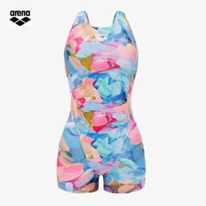 아레나 스프링피오레  A6SL1LS02 BLU (주머니백 증정) 여성일반 2부반신 U백 실내수영복