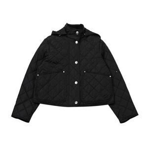 (명품) 버버리 다이아 퀄팅 크롭 재킷 8072798