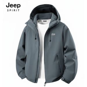 JEEP SPIRIT 기능성 유틸리티 바람막이 그레이 (JSSPJK231)