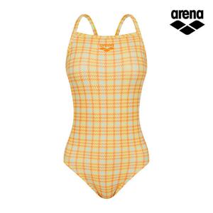 [아레나공식] 레이시 원피스 더블 크로스 스트랩백 A6SL1LO60ORG