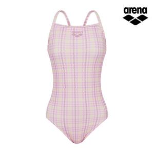 [아레나공식] 레이시 원피스 더블 크로스 스트랩백 A6SL1LO60PNK