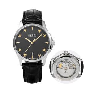 구찌 YA126469 (YA126469A) G타임리스 남성 악어가죽 오토매틱 38mm