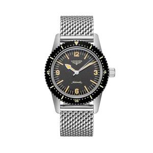 론진 L2.822.4.56.6 헤리티지 스킨 다이버 남성 메탈 오토매틱 42mm