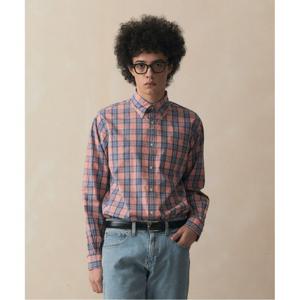 [브룩스브라더스] 프라이데이 패턴 셔츠 (오렌지) (BBTHMM7864FFS)