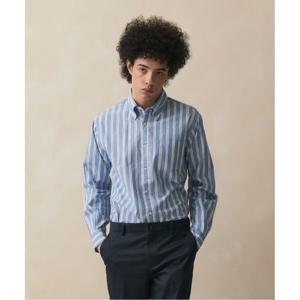 [브룩스브라더스] 프라이데이 패턴 셔츠 (블루) (BBTHMM7871MFS)