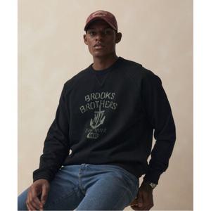 [브룩스브라더스] BB 레터링 스웨트셔츠 (블랙) (BBNPMB101AUFS)