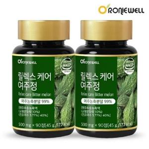 [로니웰] 로니웰 릴렉스케어 여주정 (500mg90정)  총2통