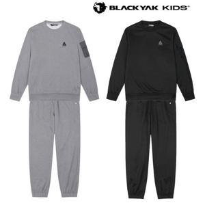 [블랙야크키즈]공용 간절기 신축성 좋은 데일리 O루트니트맨투맨세트 [1BKSEFU903]