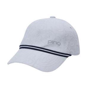 [핑]PING 여성 자가드 테잎 뒷리본 볼캡 121D1CP187 GY 골프 모