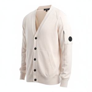 CP COMPANY SEA ISLAND BUTTONED CARDIGAN (16CMKN054A 004037A 402) (씨 아일랜드 버튼 가디건)